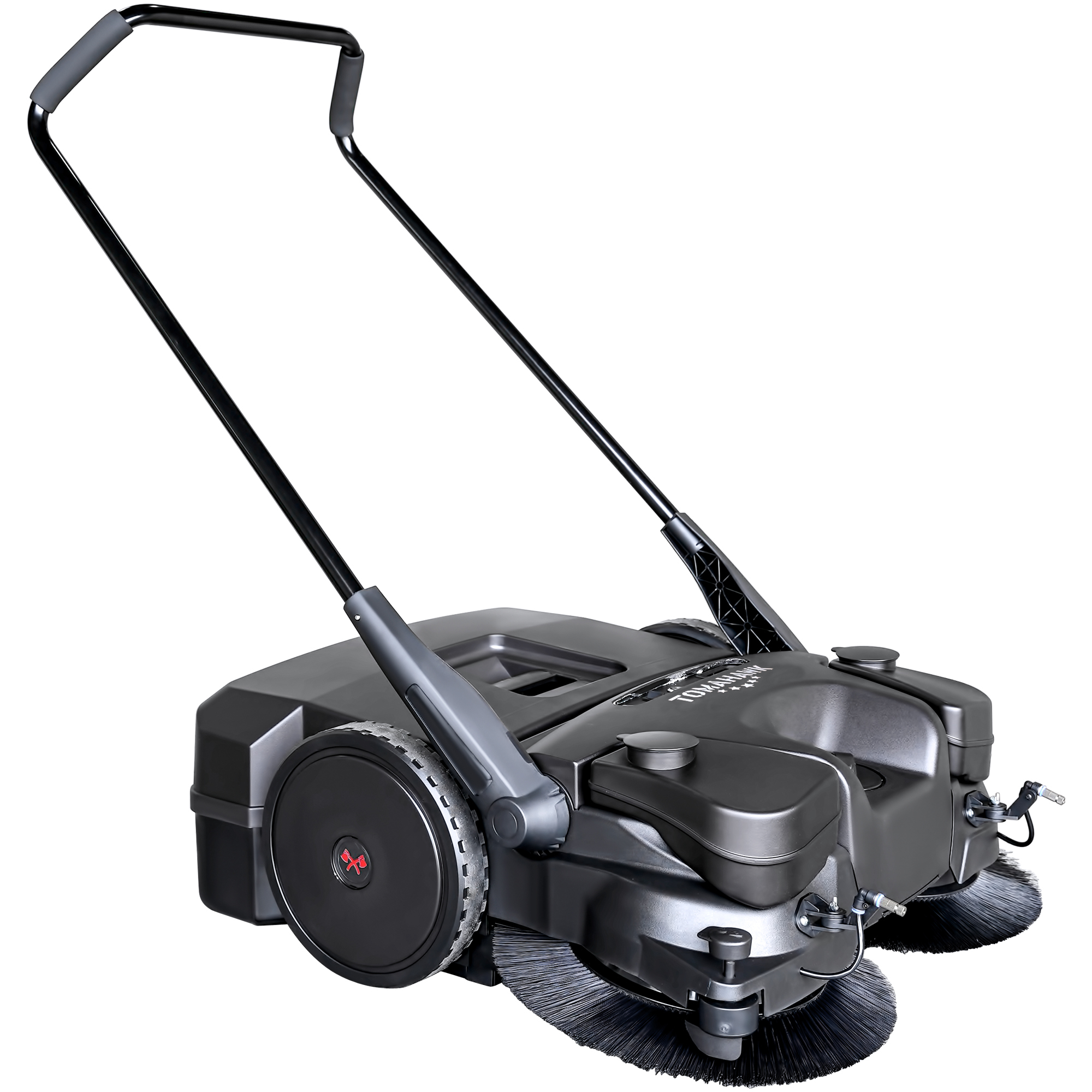 Tomahawk, Push Sweeper Battery Powered 13.5 Gallon, Width 30 in, Included (qty.) 1 Model# eTOS30